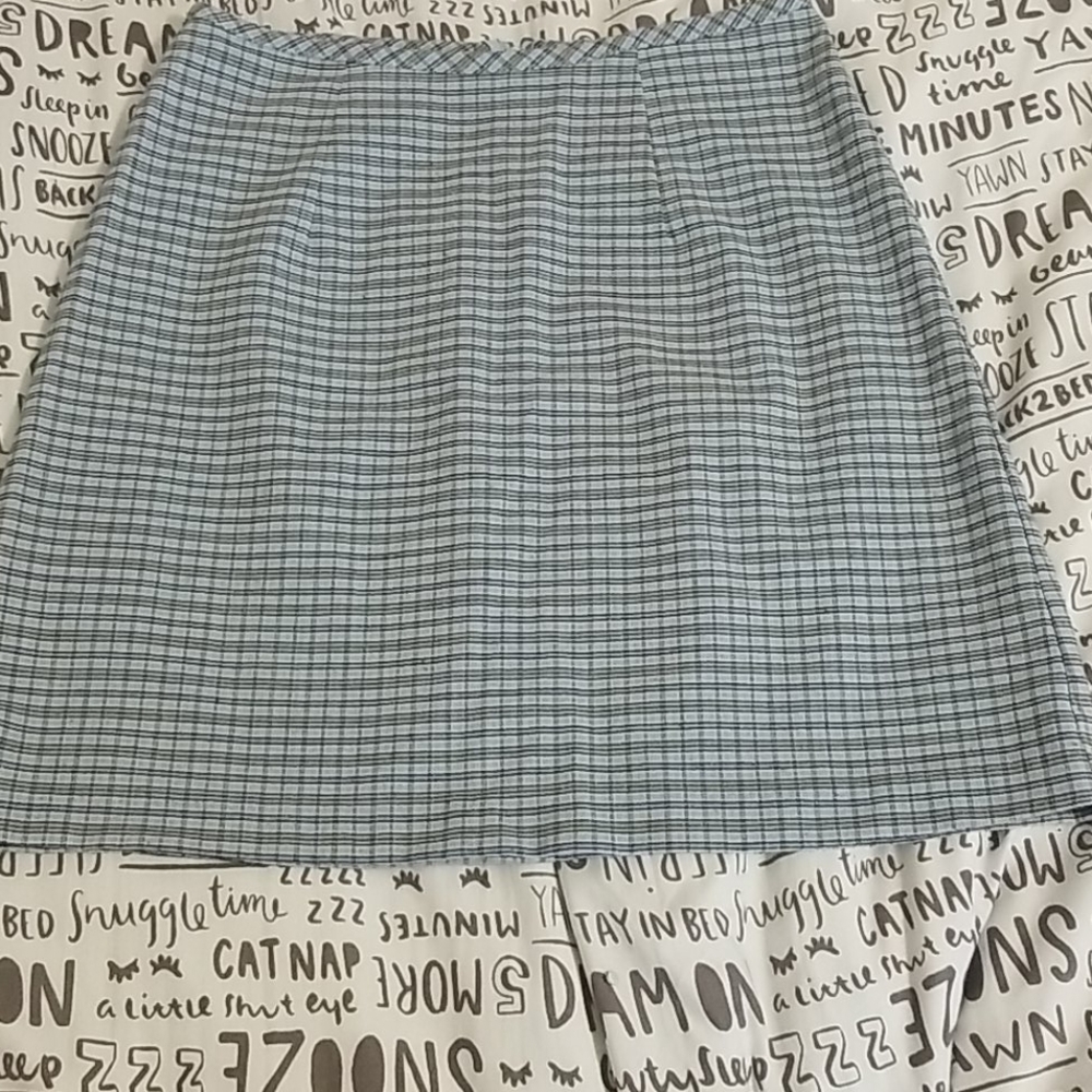 Brandy Melville style plaid skirt